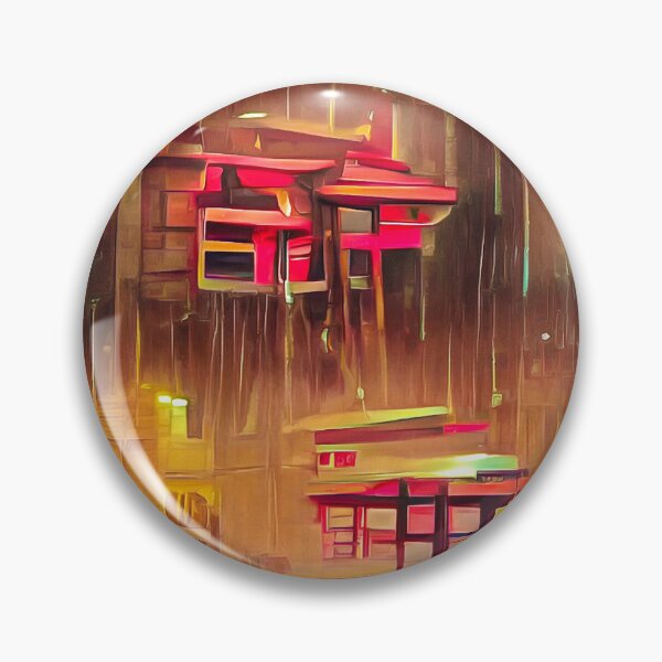 Item preview, Ramen Shop Rainy City Night 01 designed and sold by mhfoto.