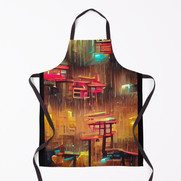 Item preview, Ramen Shop Rainy City Night 01 designed and sold by mhfoto.