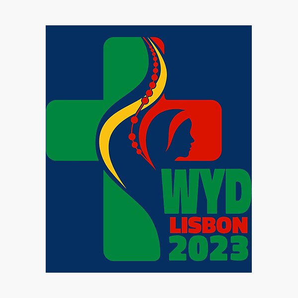 Artikelvorschau, Offizielles Logo des WJT Weltjugendtags Lissabon 2023 entworfen und verkauft von phoenixmitchell.