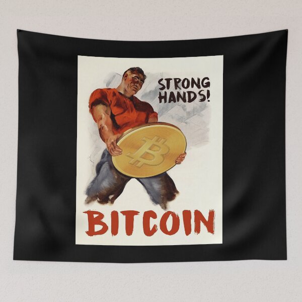 Item preview, Bitcoin  Strong Hands 2! Poster designed and sold by kinlawahcoccatt.
