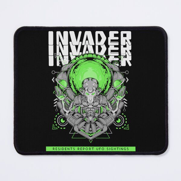 Item preview, Invader, Residents Report UFO Sightings  designed and sold by Richard2598342.