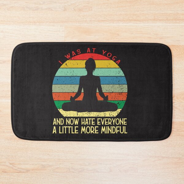Aperçu de l'œuvre Mindfulness Yoga Rétro Méditation Vintage Bouddha créée et vendue par Kaaimaan.