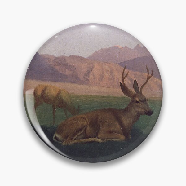 Item preview, Deer (Bierstadt) designed and sold by ArtHistorical.