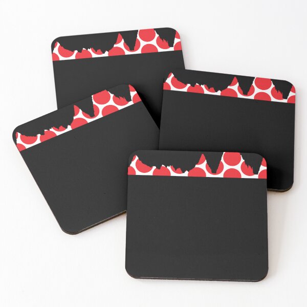Item preview, Red Polka Dot Mountain Profile Essential designed and sold by Hernandez99.