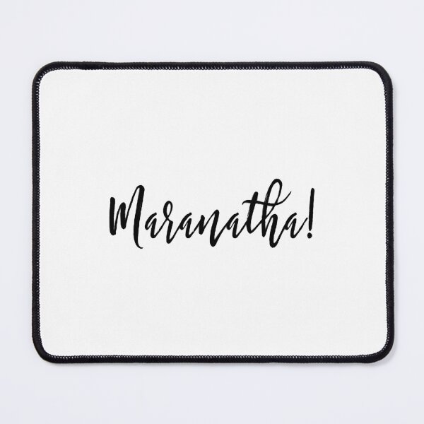 Item preview, Maranatha! Shirt Black Logo designed and sold by NisuAtino.