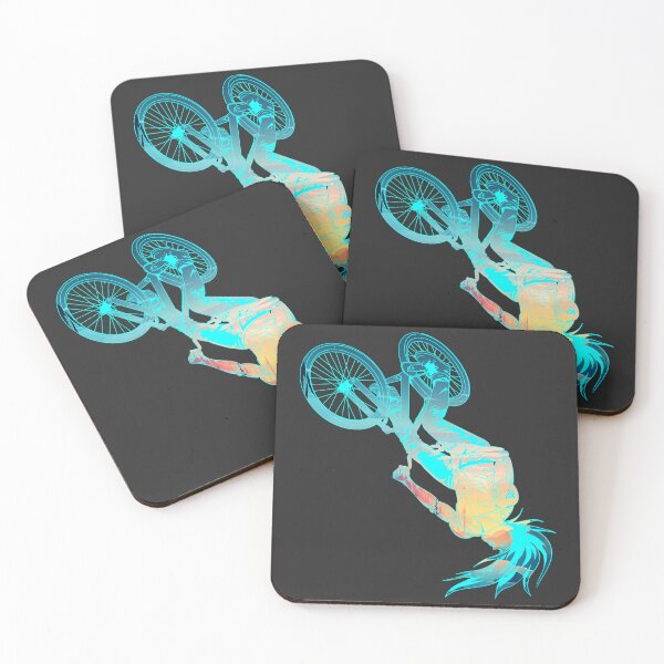 Item preview, MTB Backflip Tricks in Forest River Silhouette designed and sold by artOfCal013.