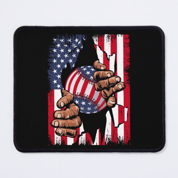 Item preview, Baseball Softball American Flag Patriotic 4th of July Catcher Pitcher designed and sold by grinta2021.