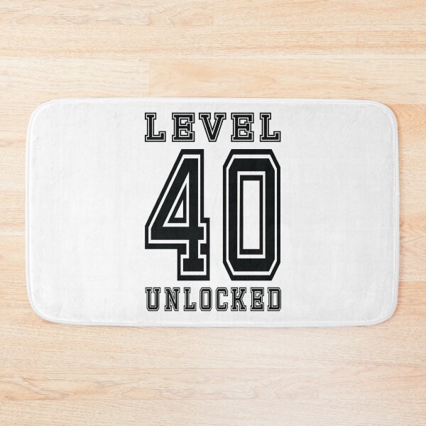 Item preview, Level 40 Unlocked designed and sold by jain-ravi002.
