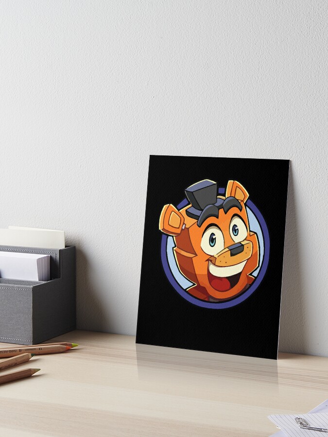 Five Nights At Freddy's Security Breach - HELPY Art Board Print