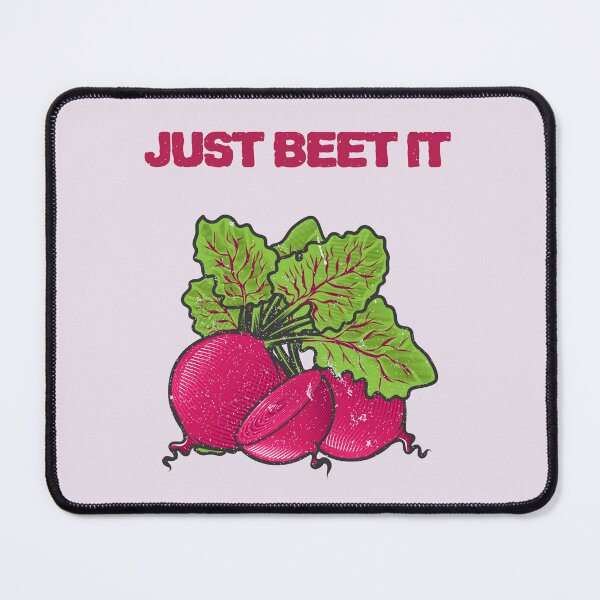 Item preview, Just Beet It. Funny Veggie Pun designed and sold by Rebel-Design.