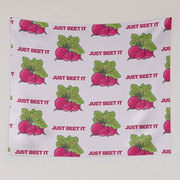 Item preview, Just Beet It. Funny Veggie Pun designed and sold by Rebel-Design.