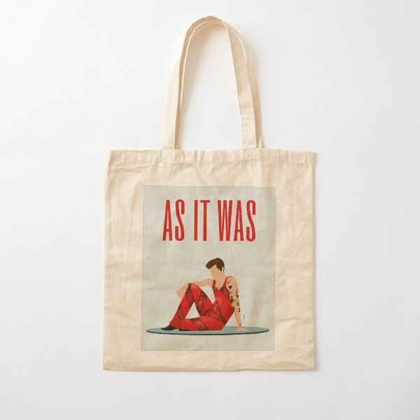 As it was - Harry Styles Cotton Tote Bag