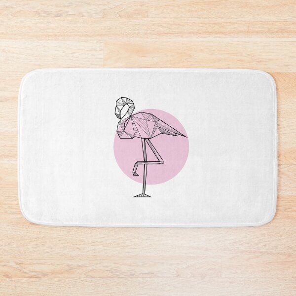 Item preview, Flamingo Geometric Poster designed and sold by fendlfbamesz.