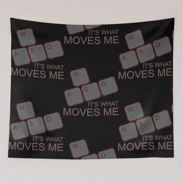 Item preview, WASD moves me  designed and sold by ScottTu3536055.