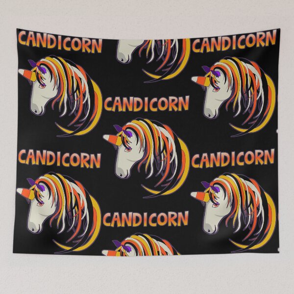 Item preview, Candicorn the Halloween Unicorn  designed and sold by JuanCal6128511.