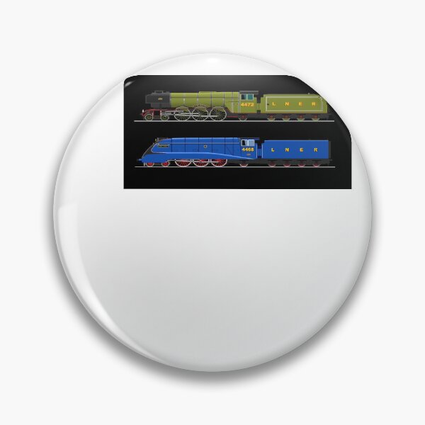 Item preview, Flying Scotsman and the Mallard Poster designed and sold by fendlfbamesz.