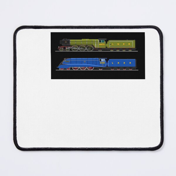 Item preview, Flying Scotsman and the Mallard Poster designed and sold by fendlfbamesz.