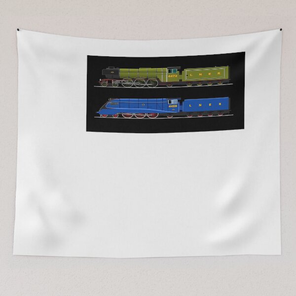 Item preview, Flying Scotsman and the Mallard Poster designed and sold by fendlfbamesz.