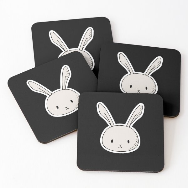 Item preview, Rabbit Head Sticker designed and sold by KimStanscheit.