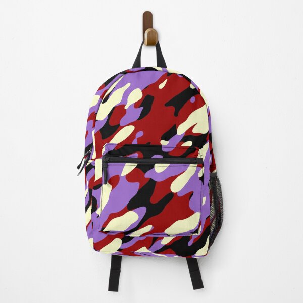 Item preview, Maroon Blue violate Camouflage designed and sold by Tshirtstory.