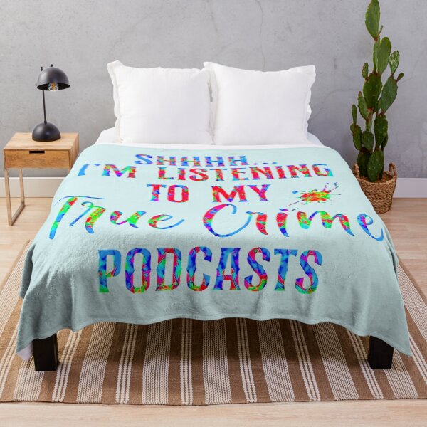 Item preview, Shhh I'm Listening to My True Crime Podcasts! designed and sold by CristalleLisa.