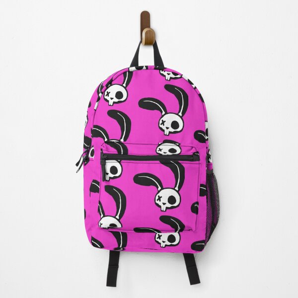 Item preview, White Punk Bunny Skull Graphic designed and sold by iscaStudioArt.