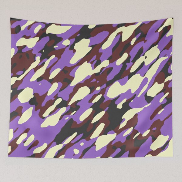 Item preview, Blue Violate Wheat Camouflage  designed and sold by Tshirtstory.