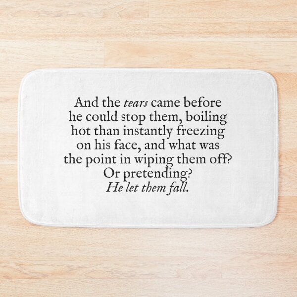 Item preview, the tears came before he could stop them designed and sold by beunstoppable.