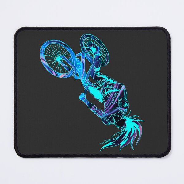 Item preview, MTB Backflip Tricks in Blue Marble designed and sold by artOfCal013.