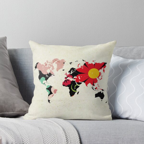 Item preview, Flower map designed and sold by adiosmillet.