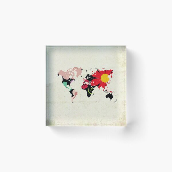 Item preview, Flower map designed and sold by adiosmillet.