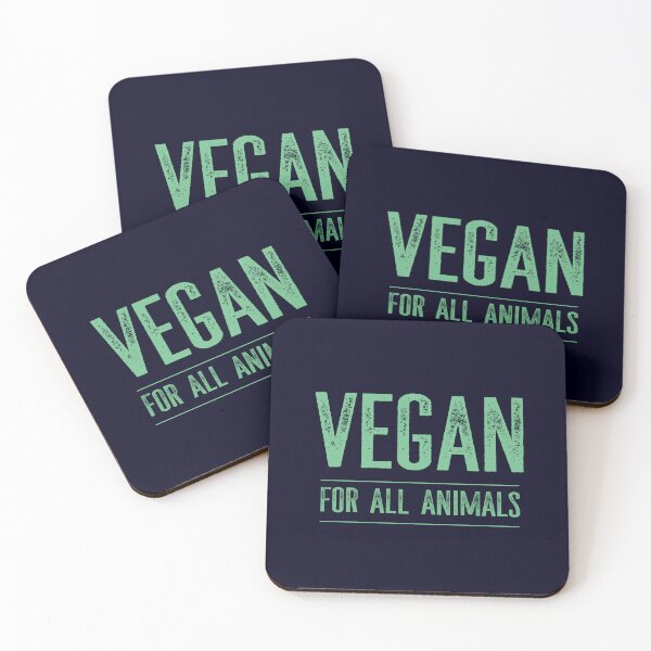 Item preview, Vegan For The Animals - Green designed and sold by GreenSlate.