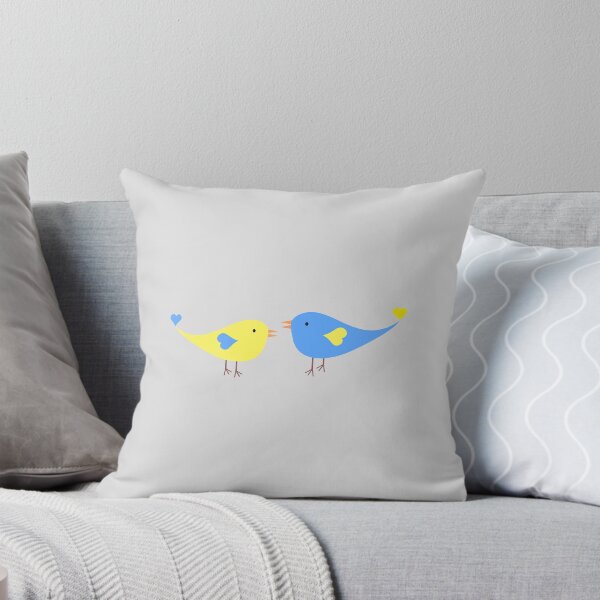 Item preview, Ukraine birds. Support Ukraine, blue and yellow Ukrainian flag colors designed and sold by BeRudeShop.