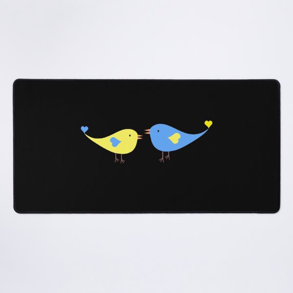 Item preview, Ukraine birds. Support Ukraine, blue and yellow Ukrainian flag colors designed and sold by BeRudeShop.