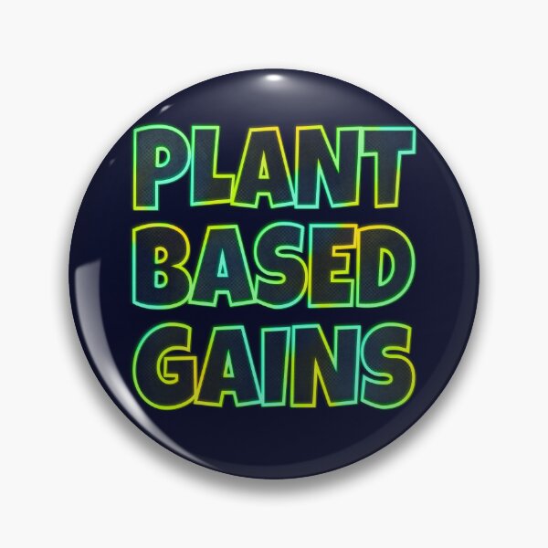 Item preview, Plant Based Gains Green, Vegan Gym Workout designed and sold by GreenSlate.
