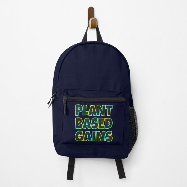 Vista previa del artículo con la obra «Ganancias a base de plantas, entrenamiento de gimnasio vegano y verde», diseñado y vendido por GreenSlate.
