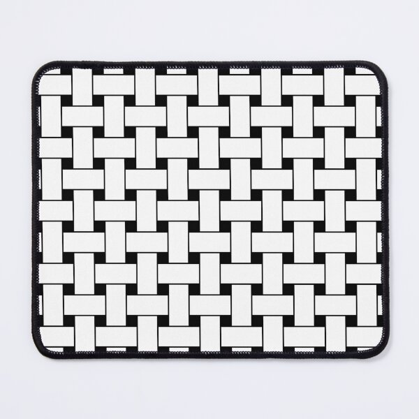 Item preview, Black Basketweave Pattern designed and sold by patterniastudio.