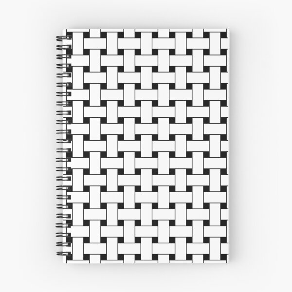 Item preview, Black Basketweave Pattern designed and sold by patterniastudio.