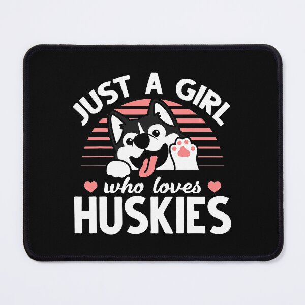 Item preview, Just A Girl Who Loves Huskies Husky Dog Lover designed and sold by PerkinsAarav.