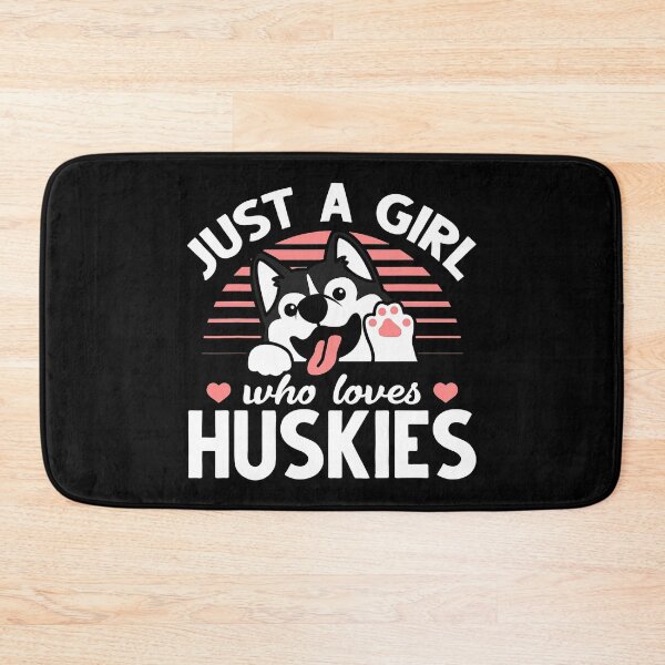 Item preview, Just A Girl Who Loves Huskies Husky Dog Lover designed and sold by PerkinsAarav.