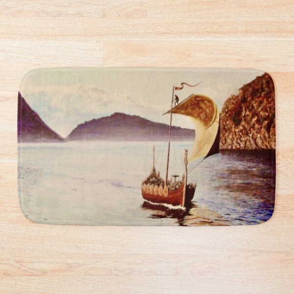 Item preview, Viking ship under full sail designed and sold by Malc Sutherland.