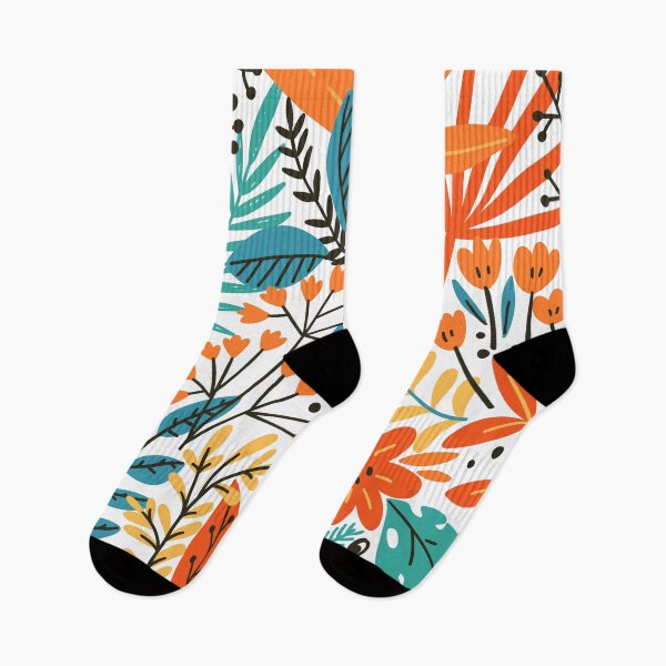 Item preview, Abstract Colorful Summer Amazonian Floral designed and sold by meggydesigns.