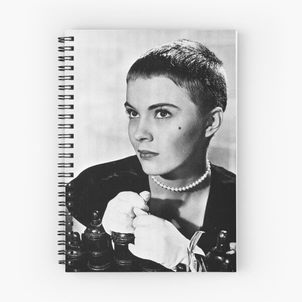 Item preview, Jean Seberg portrait 60s 50s french new wave movie classic designed and sold by Rozbud.