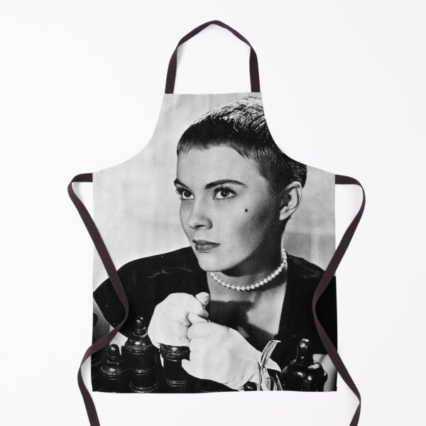 Item preview, Jean Seberg portrait 60s 50s french new wave movie classic designed and sold by Rozbud.