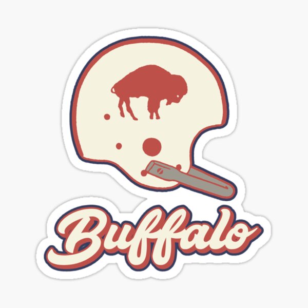 Buffalo Bills Throwback Logo Sticker