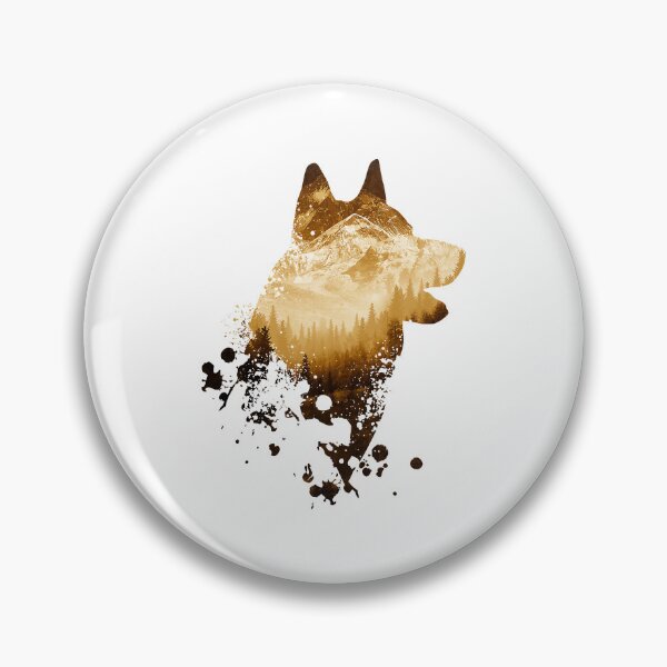 Item preview, Husky Dog Silhouette American Husky Siberian Husky designed and sold by PerkinsAarav.