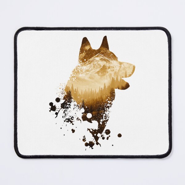 Item preview, Husky Dog Silhouette American Husky Siberian Husky designed and sold by PerkinsAarav.