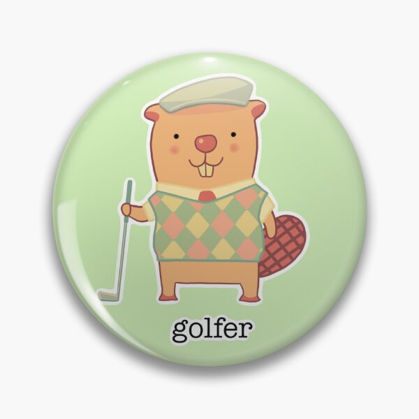 Item preview, Beaver Golfer designed and sold by TorDesignClub.
