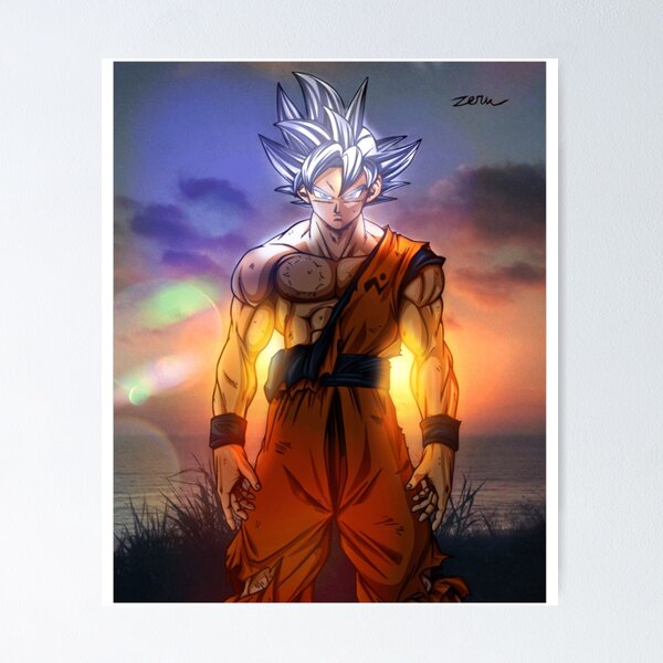 Goku Drip On The Street Poster for Sale by Nodali