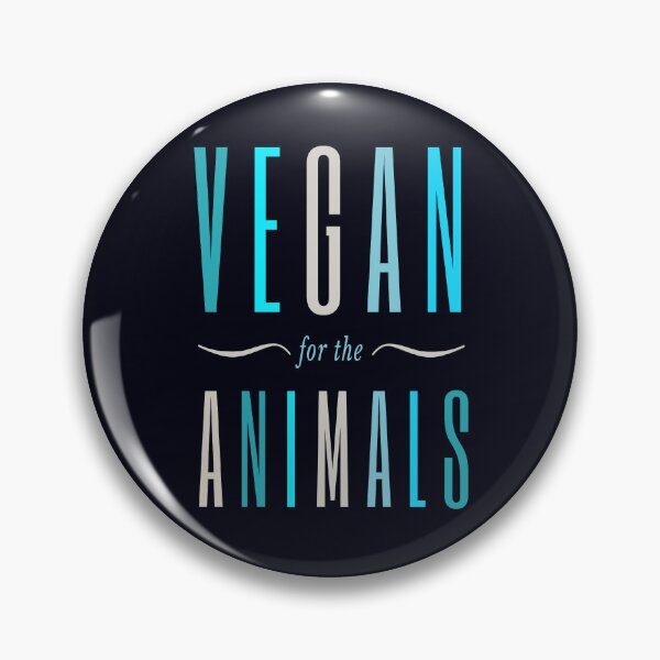 Item preview, Vegan For The Animals - Blue designed and sold by GreenSlate.